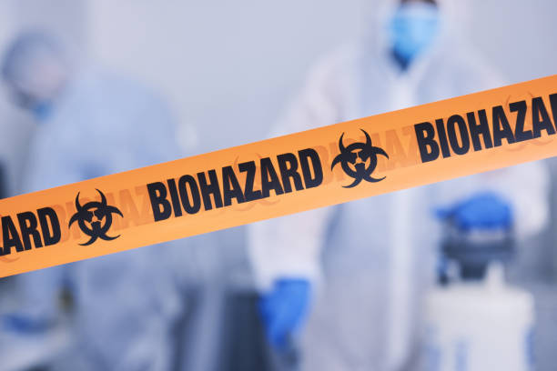 Professional Infectious Disease Decontamination technician working in Plymouth, MA